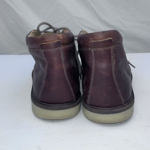Clarks Grandin Top Chukka Boots, Dark Brown, Mens 9M
